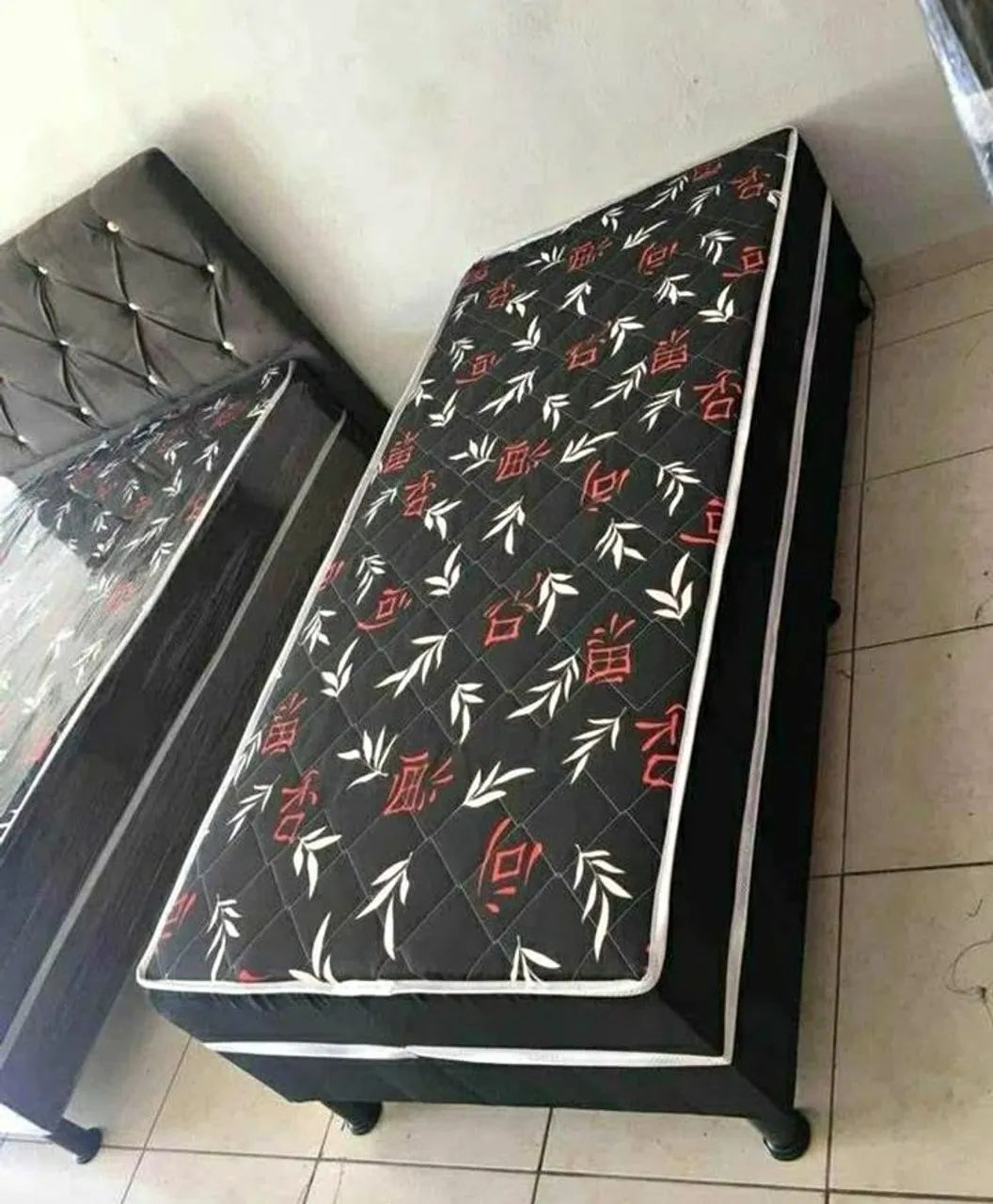 Cama box solteirão de fábrica 