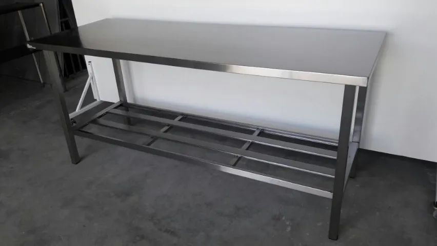 Mesas em inox em diversos modelos e medidas - itens novos - Foto 2