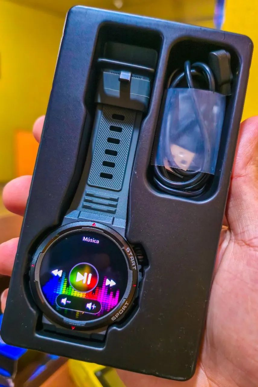 SmartWatch Zeblaze Ares 3 Plus Tela AMOLED - Foto 5