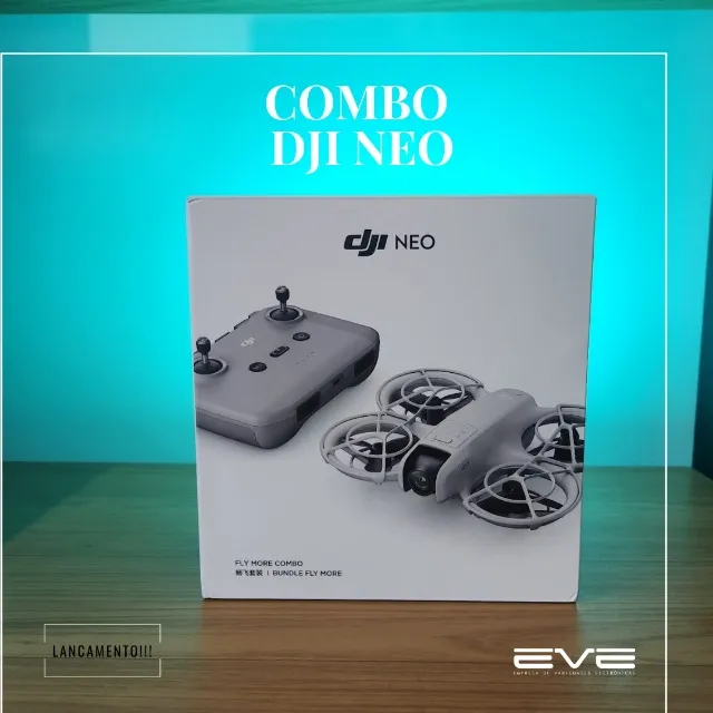 DJI Neo, Lancamento! Combo c/ 3 baterias e controle remoto.