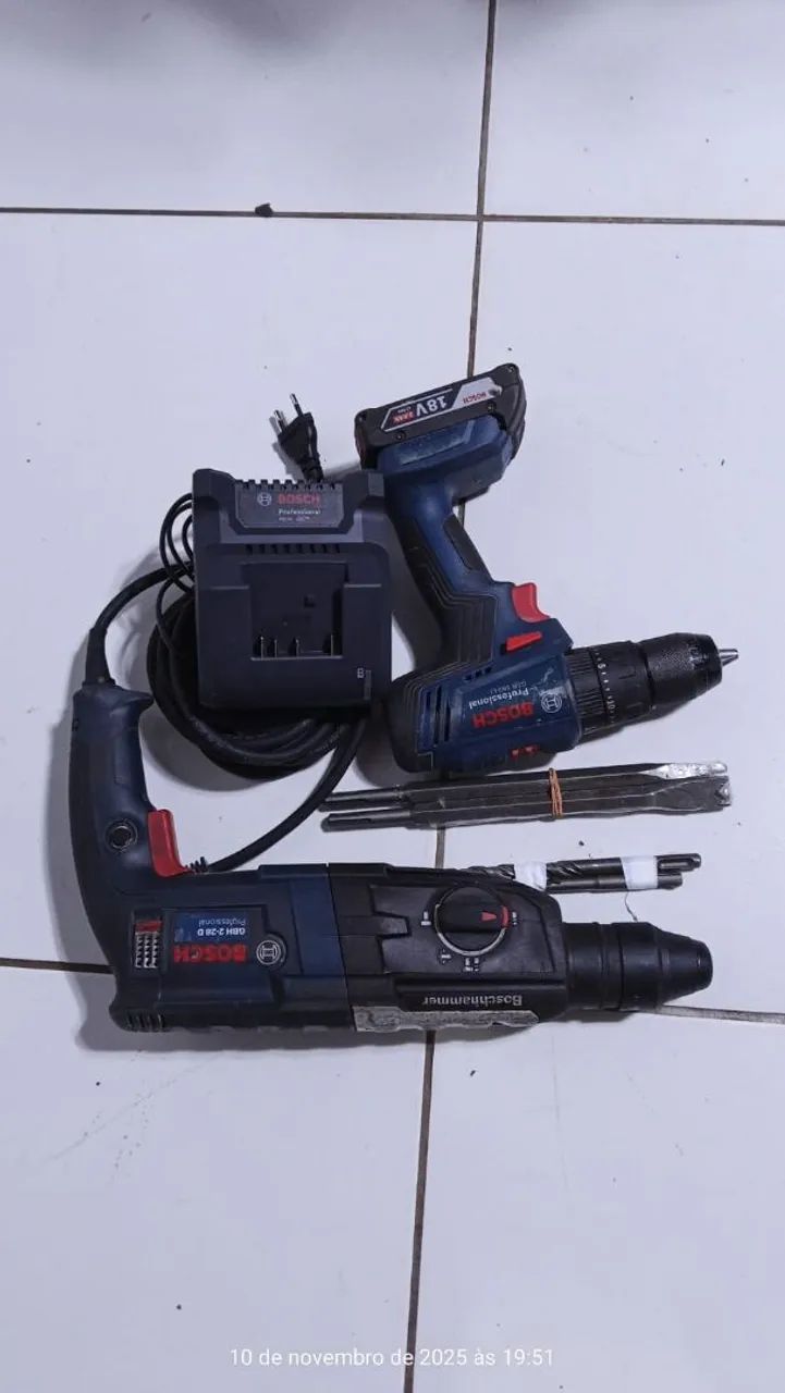 Vende se está furadeira de impacto e essa parafusadeira 