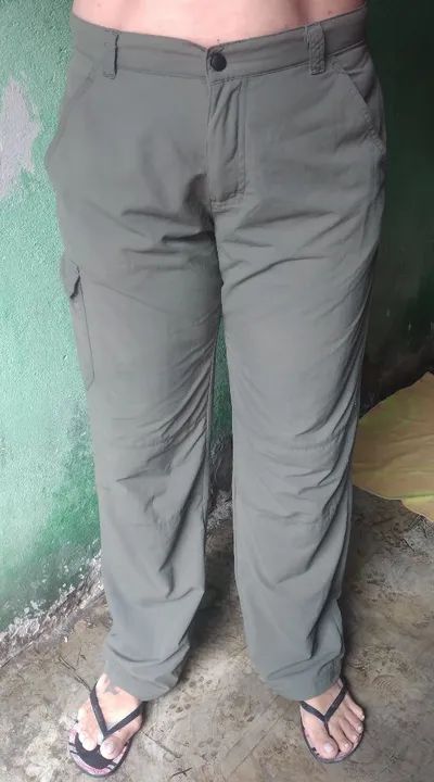 Calça Cargo Masculina Verde 