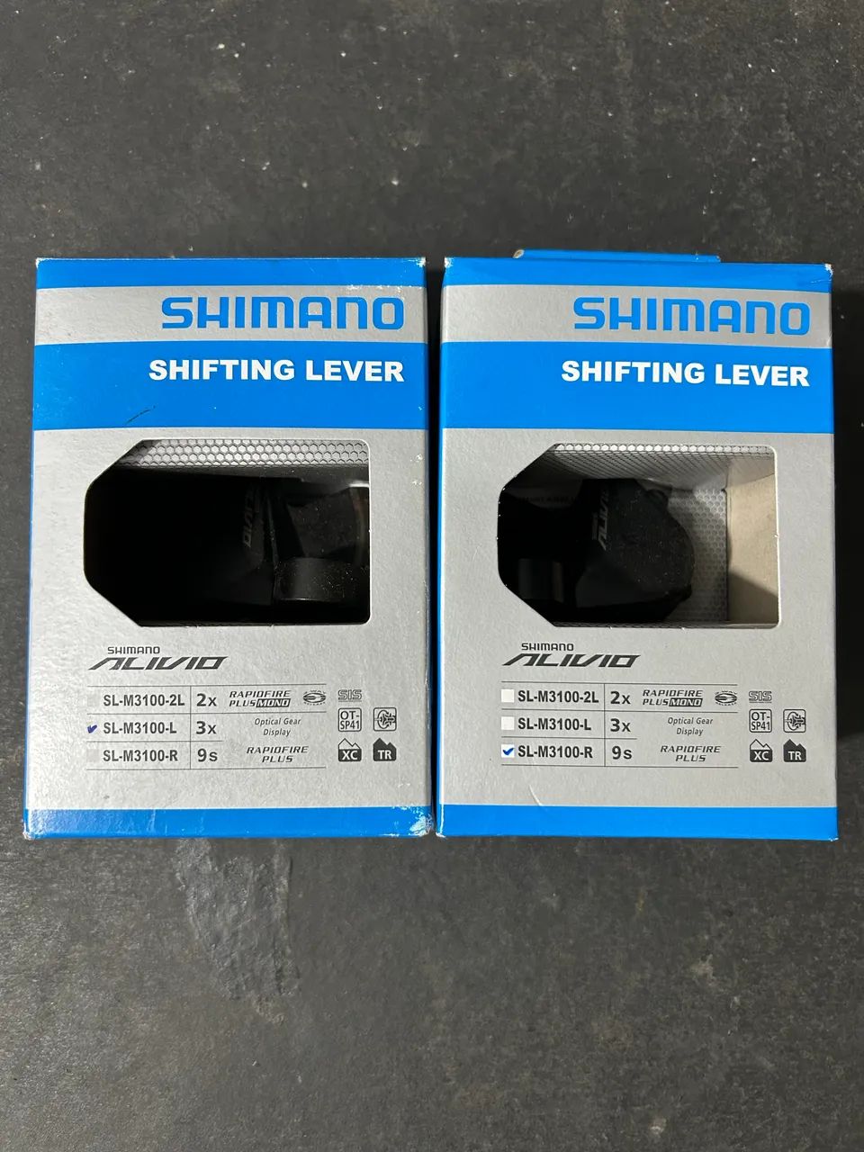 Par de Alavancas Shimano Alívio SL-M3100 27v - Foto 2