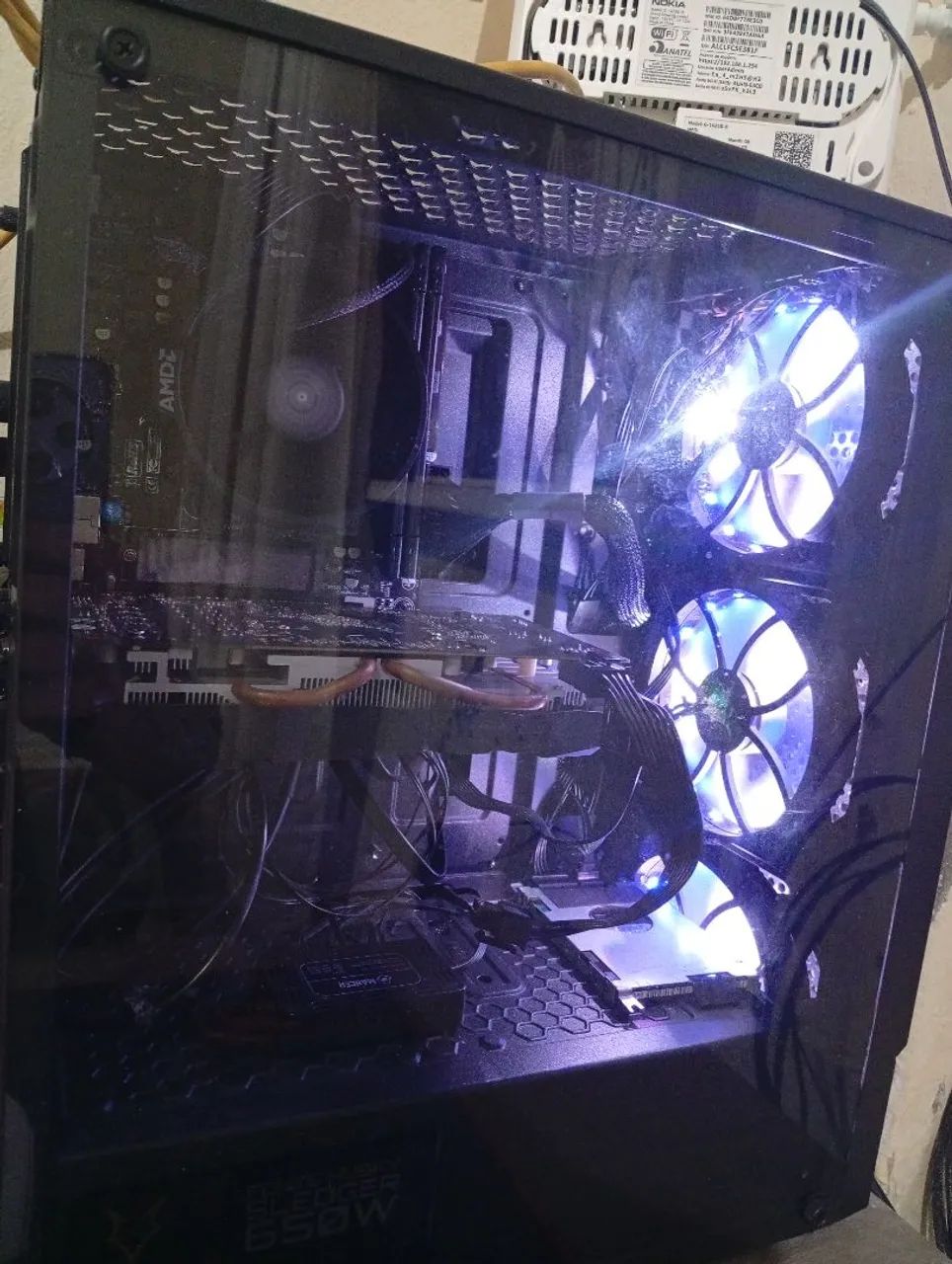 PC Gamer Ryzen 5 1600 Six-Core + Radeon RX 580 8GB - Foto 4