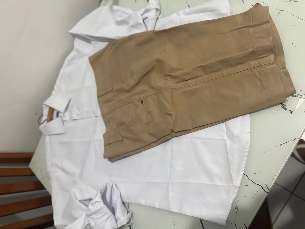 Conjunto Casual Masculino - Shorts e Camisa - Foto 3