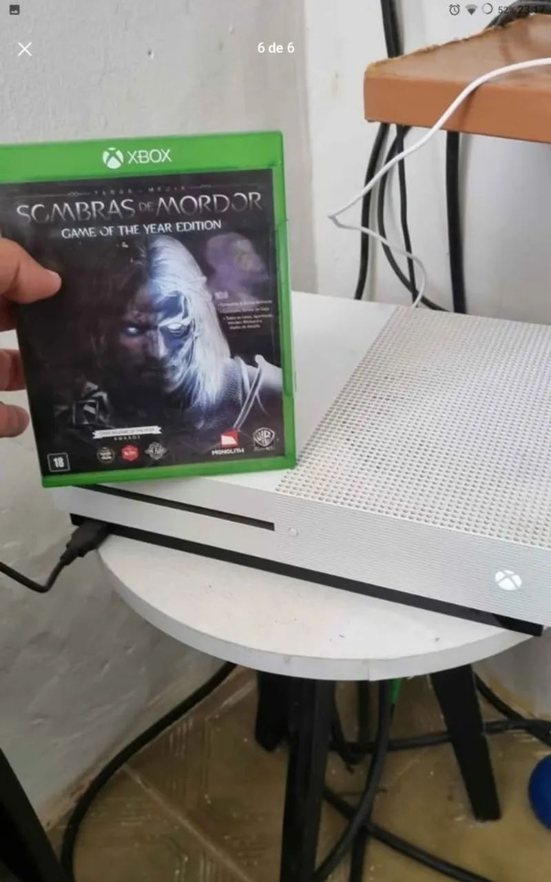 Xbox one  s 1 terá. Troca em celular com volta sua - Foto 2
