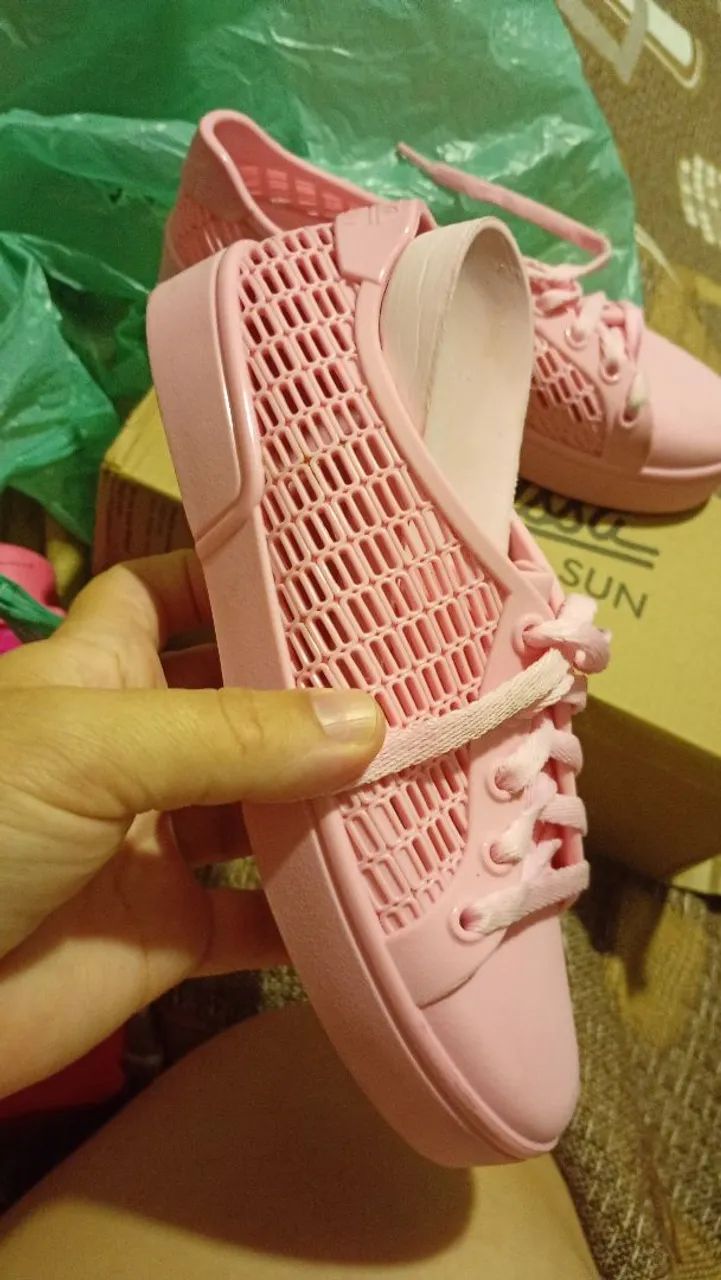 Mini Melissa nova usada apenas em casa 1 vez  - Foto 2