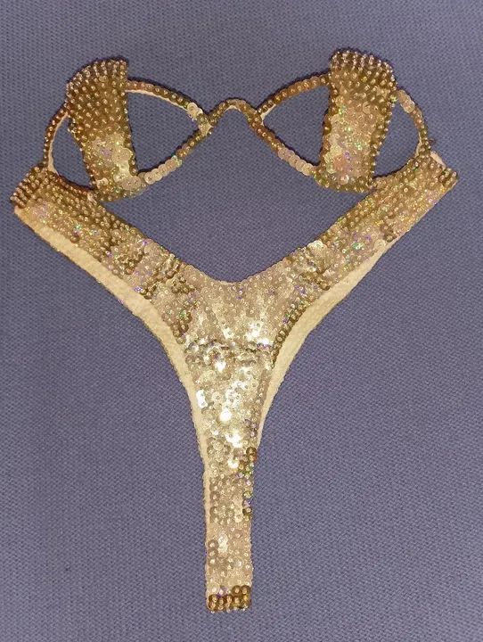 Biquíni passista dourado - Novo