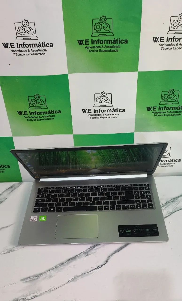 Ultrabook da Acer i5 10 geração 12gb SSD 256gb 2gb de placa de vídeo com garantia  - Foto 2
