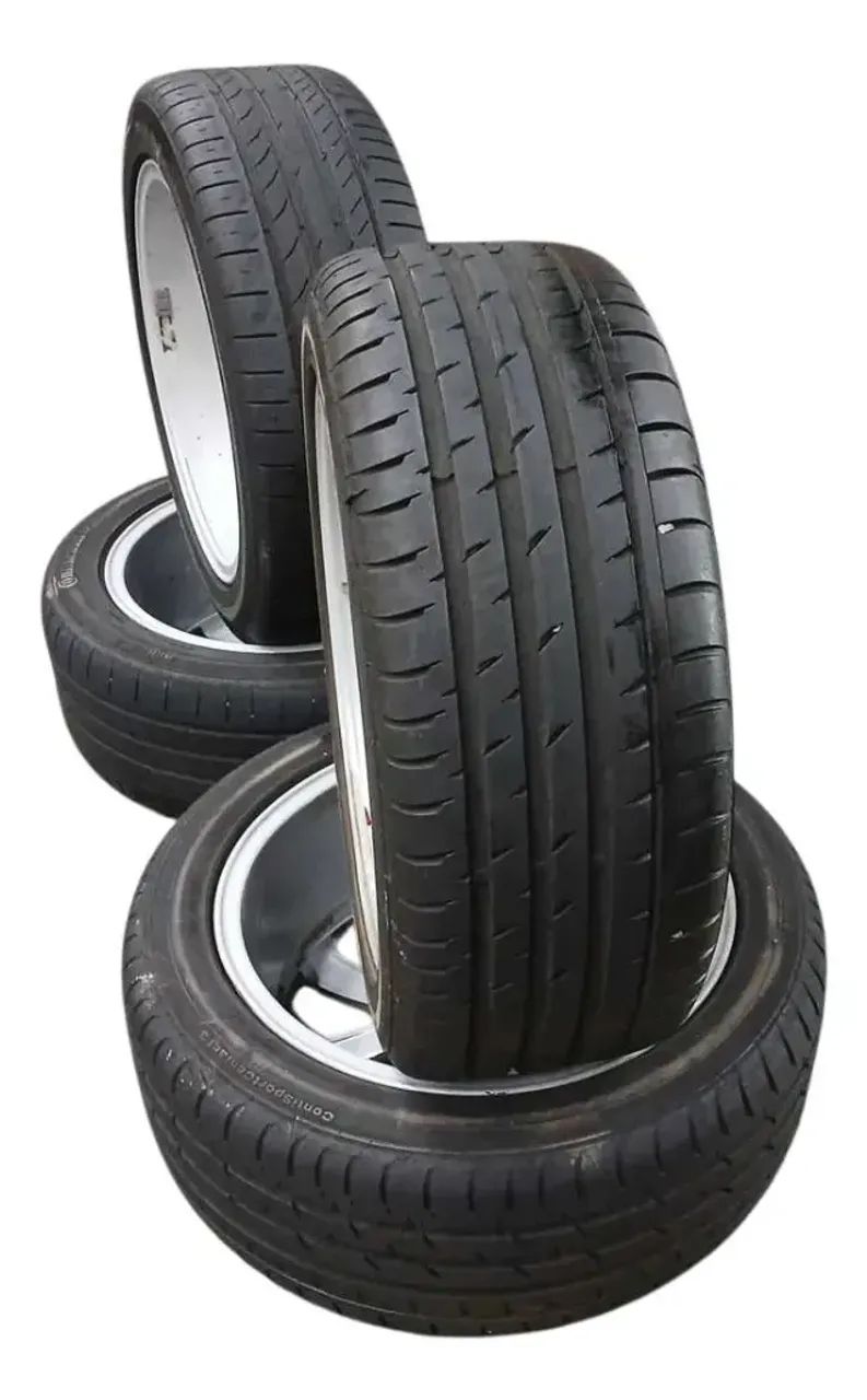 Jogo De Roda C/ Pneu 235/45/17 Volkswagen Passat 2.0 2011 - Foto 5