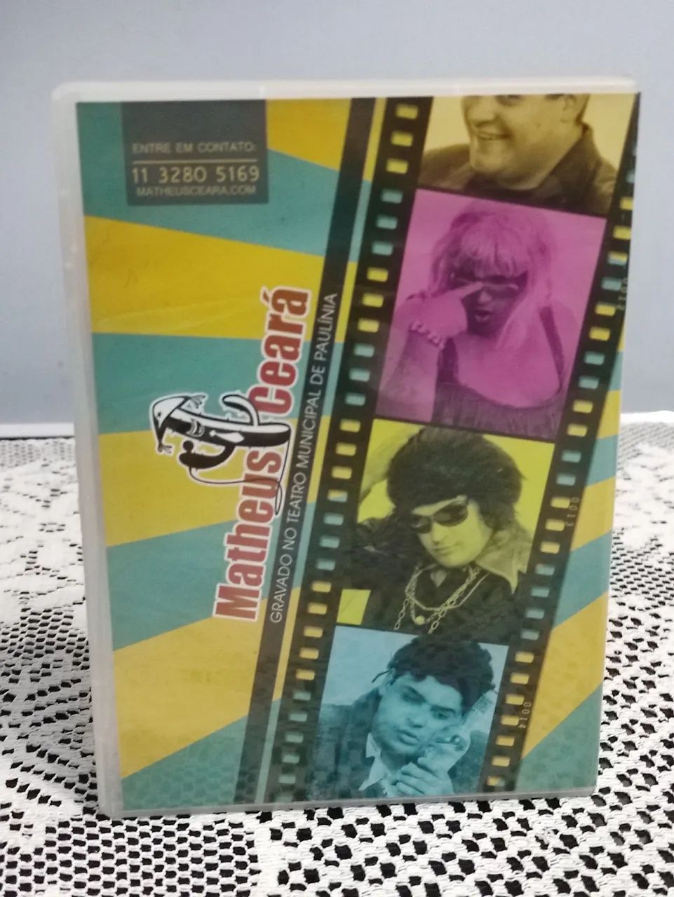 DVD de Comédia "Socando a Bucha" - Matheus Ceará (Autografado) - Foto 2