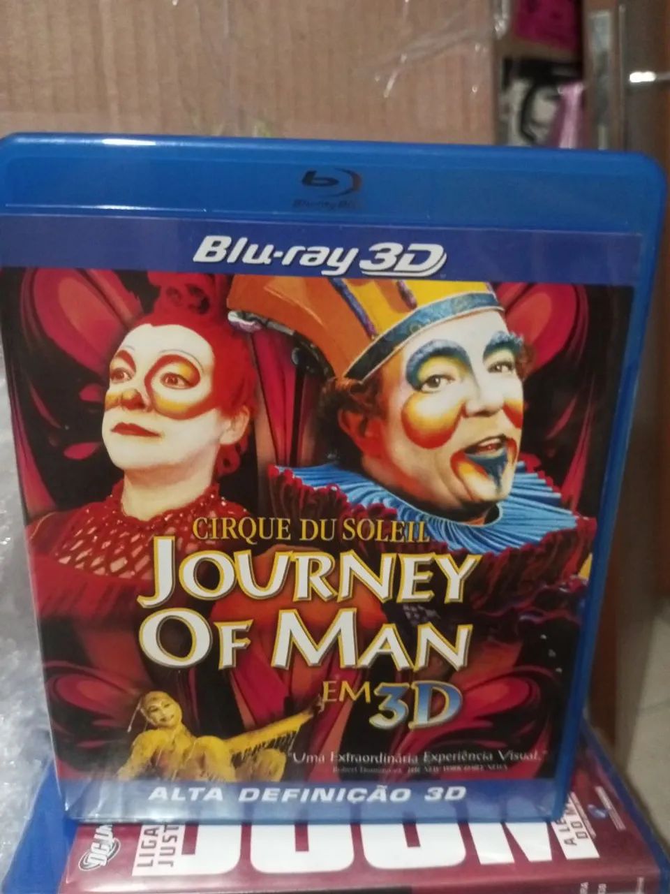 Cirque Du soleil journey of Man 3D Blu Ray 