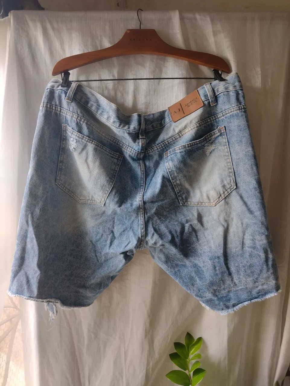 Bermuda masculina jeans. - Foto 4