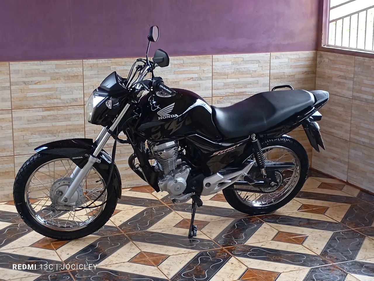Honda CG160 - 2019 - Preta  - Foto 8