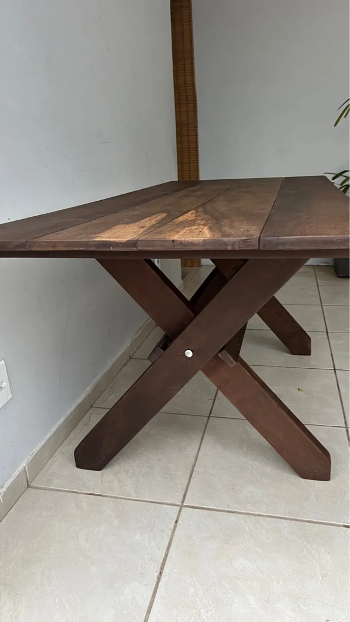 Mesa Rústica em itauba