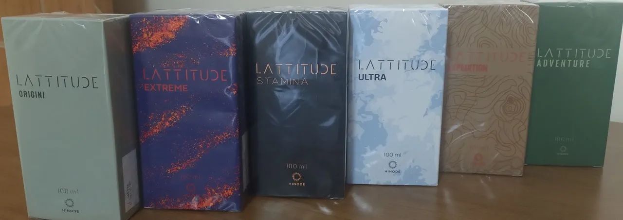 Perfumes latitude Hinode promoção 