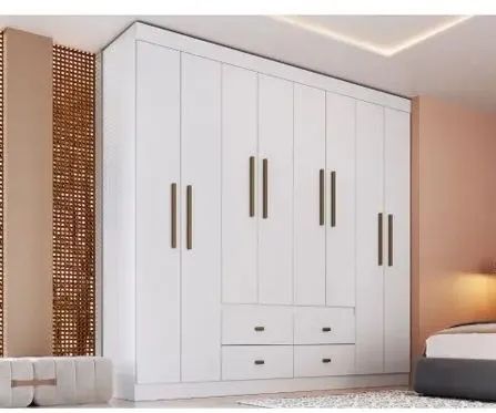 Guarda Roupa Casal Las Vegas 8 Portas 4 Gavetas 100% MDF direto de fábrica! - Foto 4
