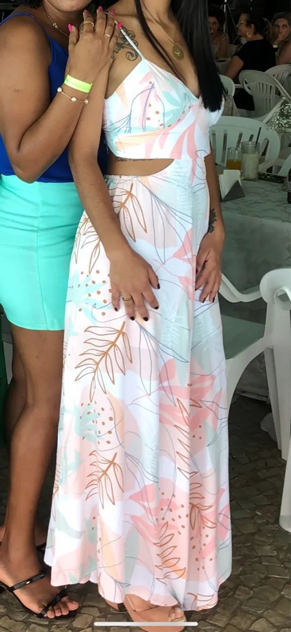 Macacão Longo Floral - Estiloso e Confortável - Foto 2