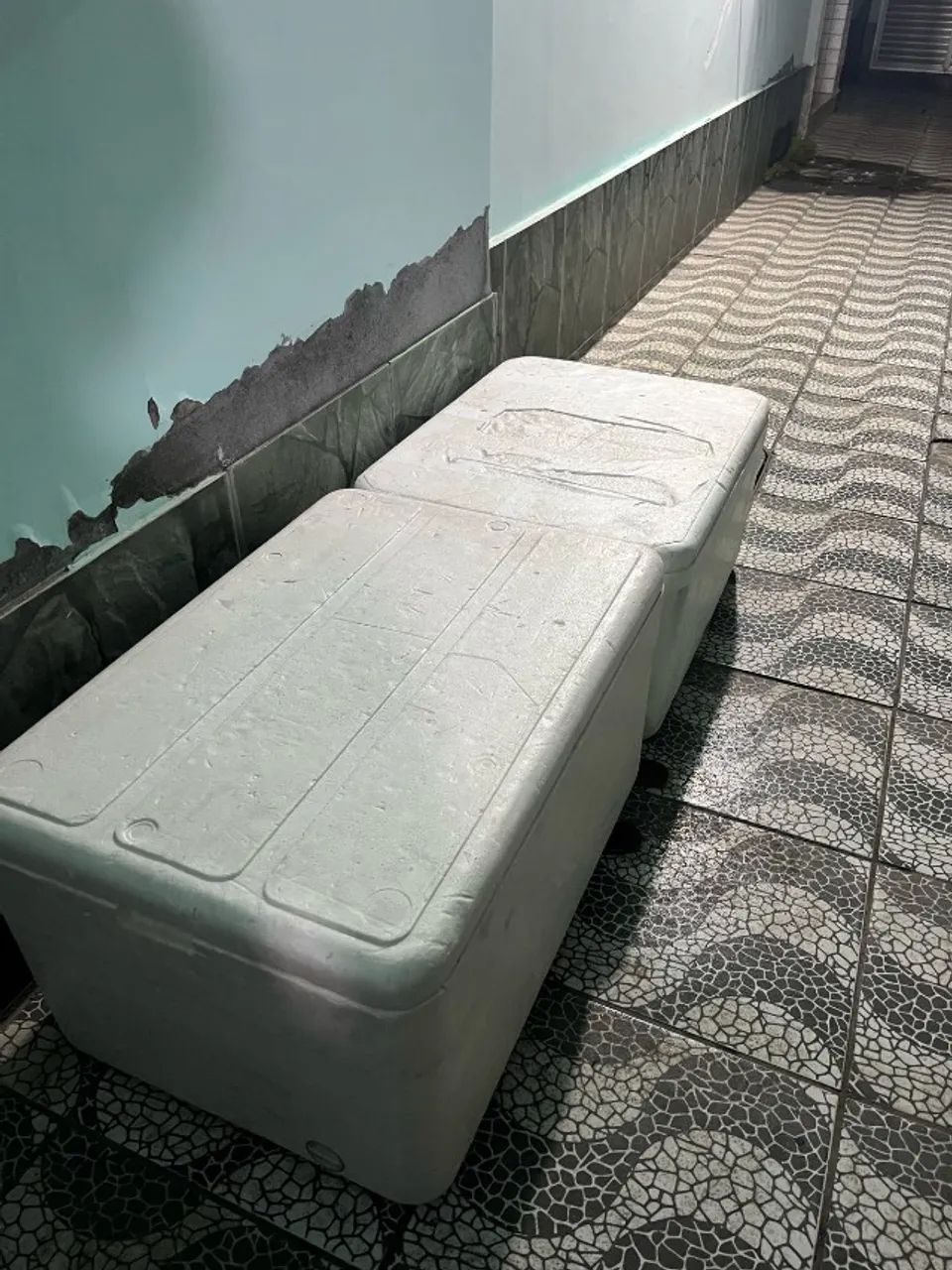 Caixa térmica de Isopor