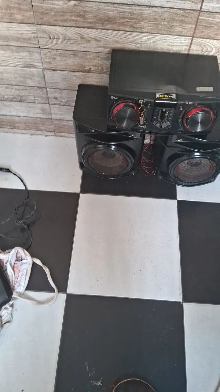 Som LG com 440W de potência boa vale apena conferir  - Foto 3