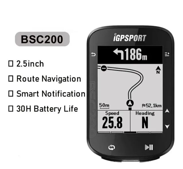 Igpsport Bsc200C Ciclocomputador Tela Lcd De 2.5 -COD G28