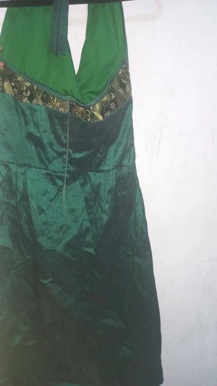 Vestido de festa verde - Foto 4