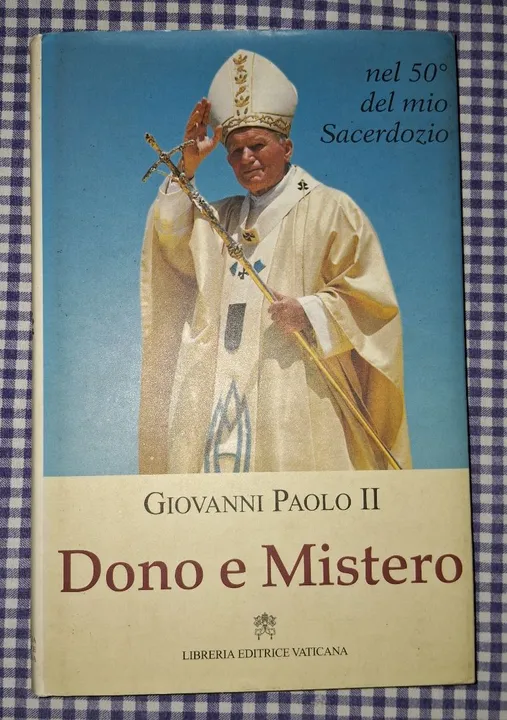 Livros PAPA JOÃO PAULO II e pôster