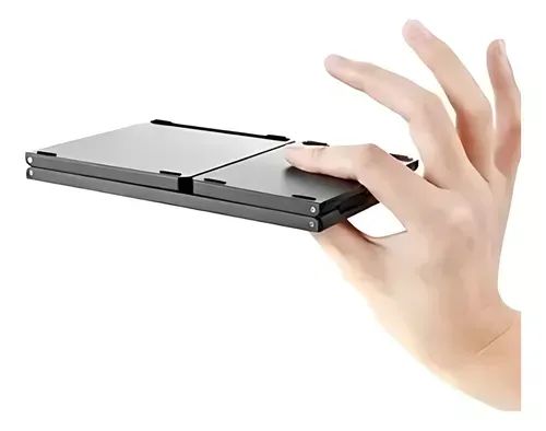 Mini Teclado Touch Dobrável Bluetooth Para Celular Tablet E Outros - Foto 2