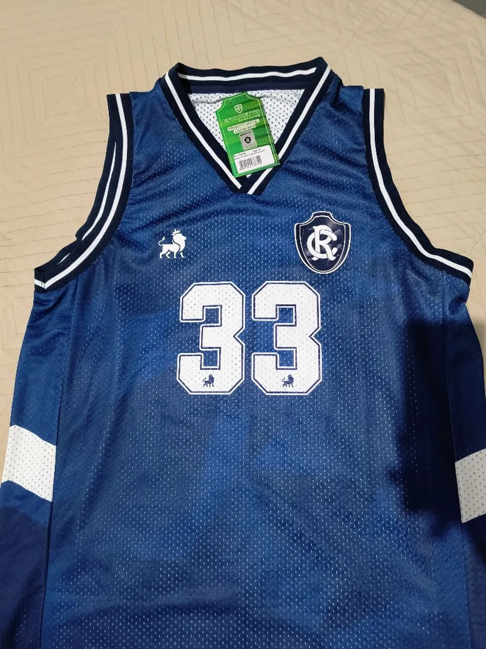 Camisa de Basquete Azul