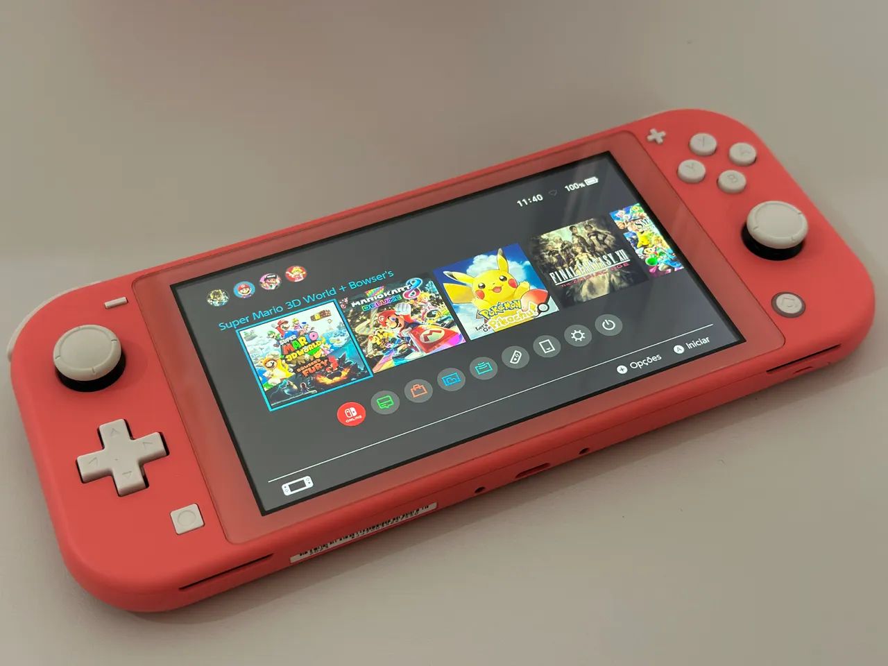 NINTENDO SWITCH LITE 128GB DESBLOQUEADO - Consoles de Vídeo