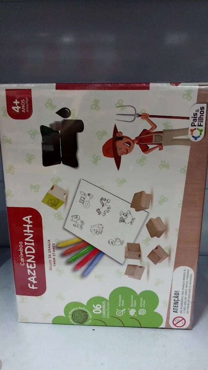 Carimbo Fazendinha Infantil