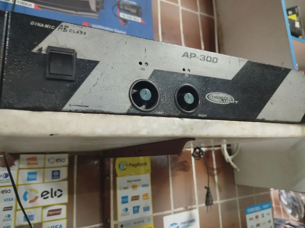 Amplificador de Áudio AP-300 Thunder com mesa  - Foto 4