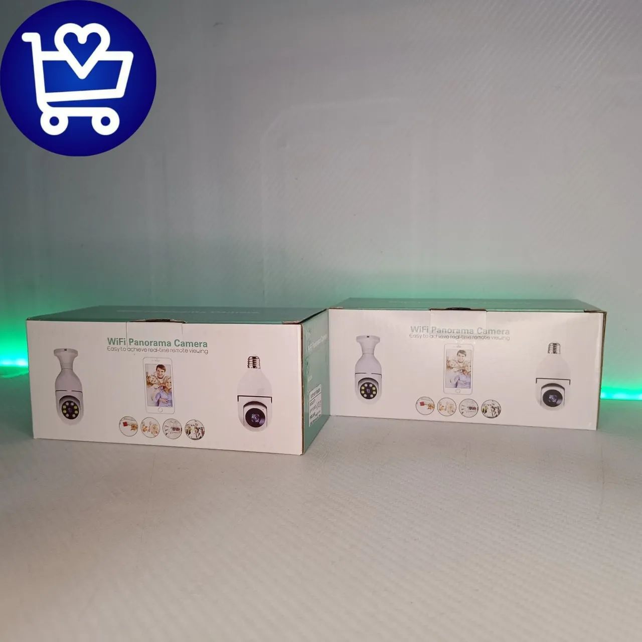 Câmera Panorâmica WiFi - Segurança e Monitoramento