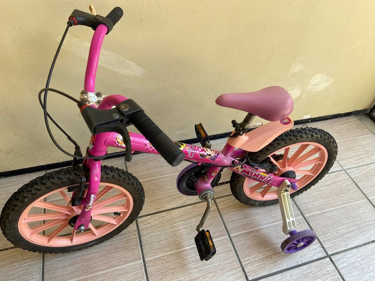 Minnie Aro 16 Bici Minnie 16 Bicicleta Infantil Aro 16 Da Minnie