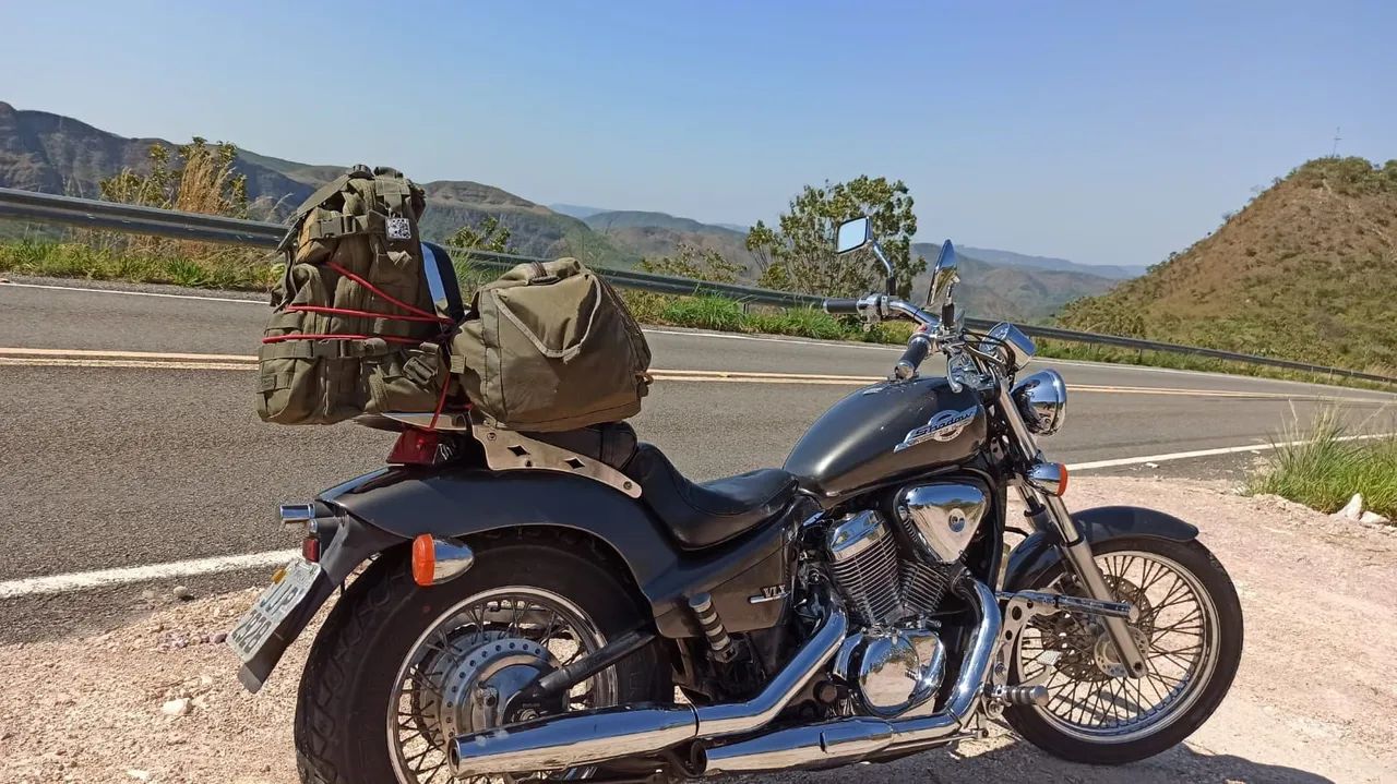 Shadow 600 - Escapamento Esportivo / Protetor de Radiador /  Sissiibar / Mata cachorro - Foto 3