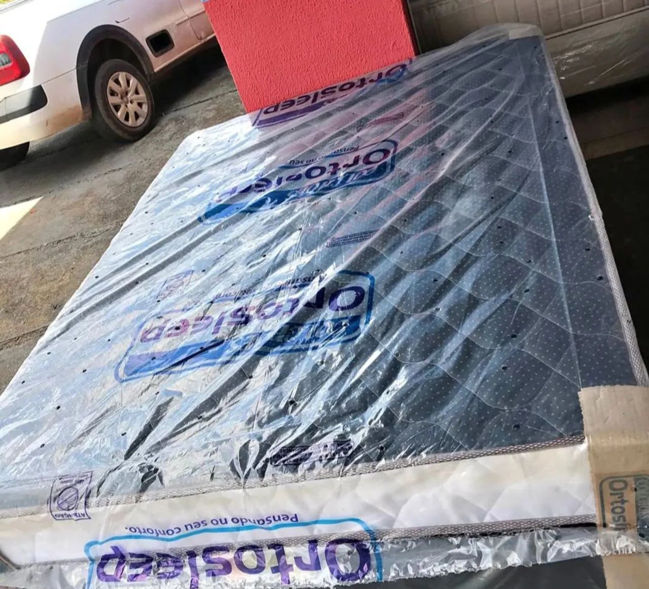 Box acoplada  casal com espuma D28