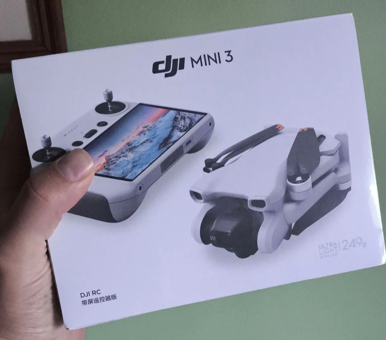 Drone DJI Mini 3 - Novo - Ultra Leve