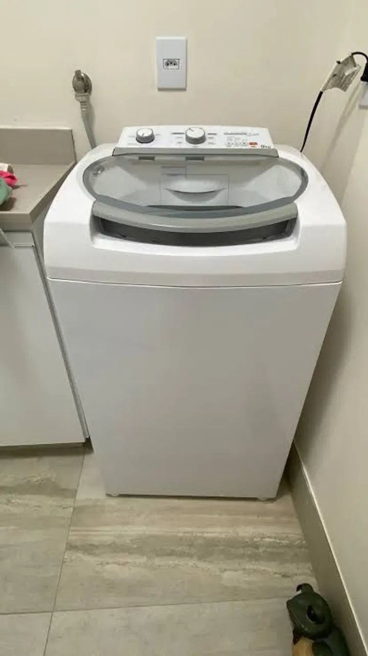 MAQUINA BRASTEMP 15KL USADA COM DEFEITO NA PLACA LIGA FUNCIONA NORMAL SO N CENTRIFUGA