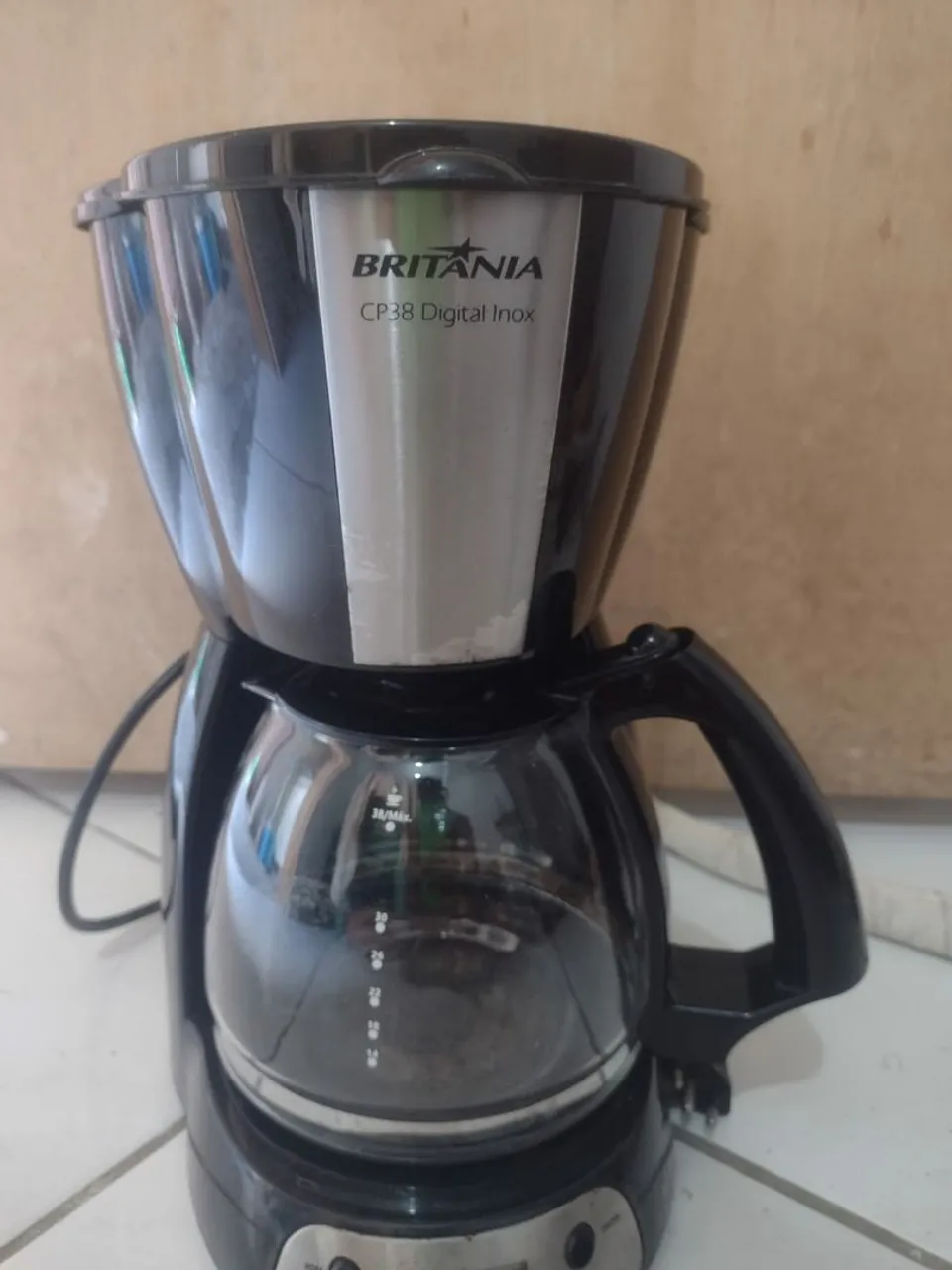 Cafeteira Elétrica Britânia CP38 Digital Inox