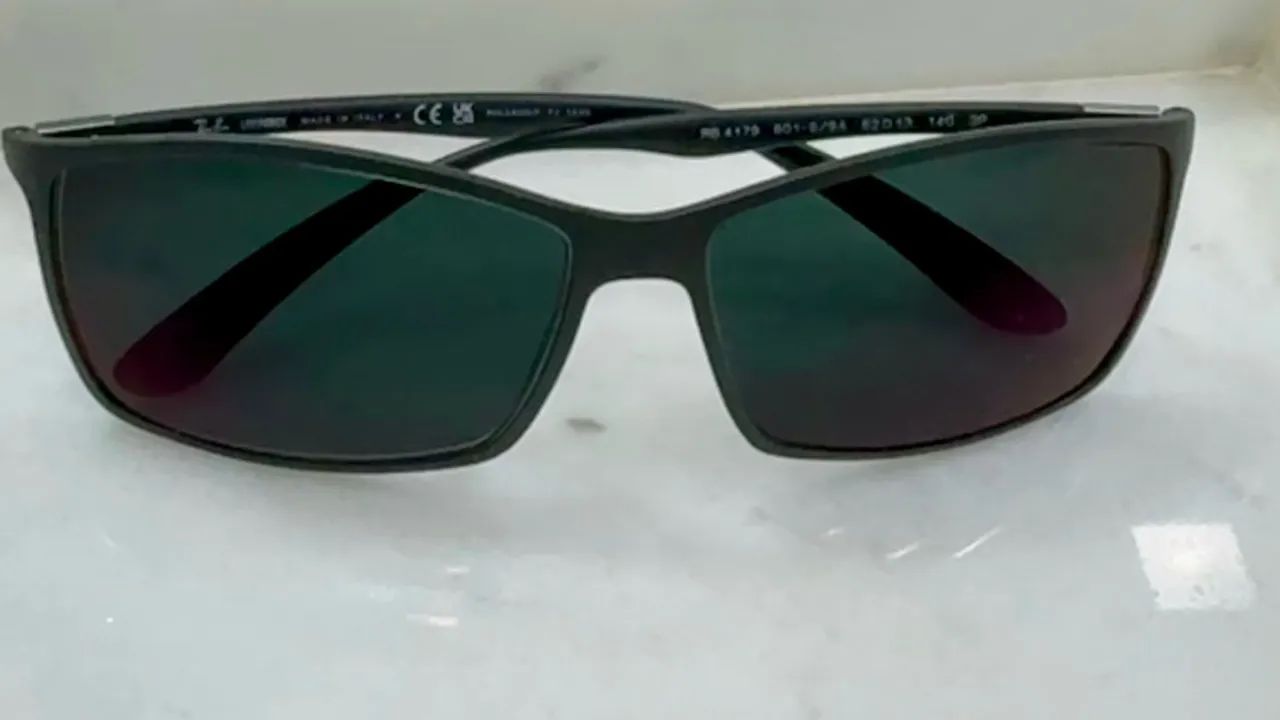 Armação Ray-Ban Liteforce preta original  - Foto 4