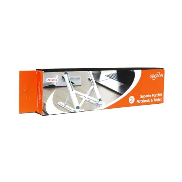 suporte para notebook e tablets de mesa ajustável oberon - or-sp35 - Foto 2