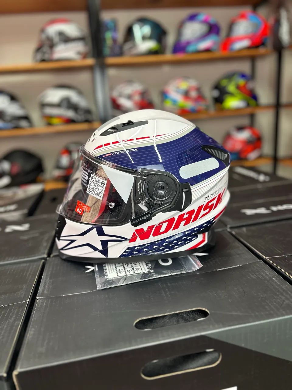 Capacete Norisk usa 