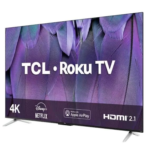 TV TCL Roku 4K Smarters com tudo liberado 
