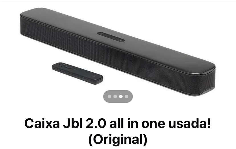 Soundbar JBL 2.0 All in One - Original (usado)