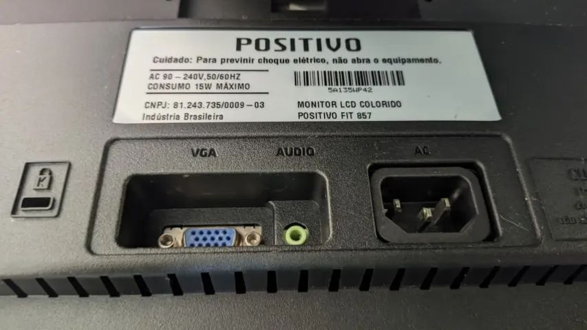 Monitor Positivo FIT 857 LCD 18.5 Polegadas - Foto 3