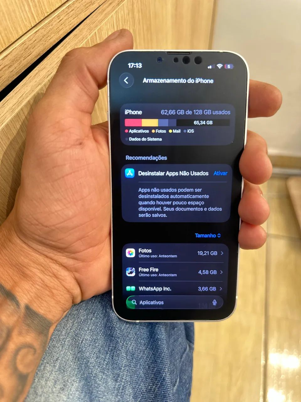 iPhone 13 - Cor: Branco 128GB - Foto 3