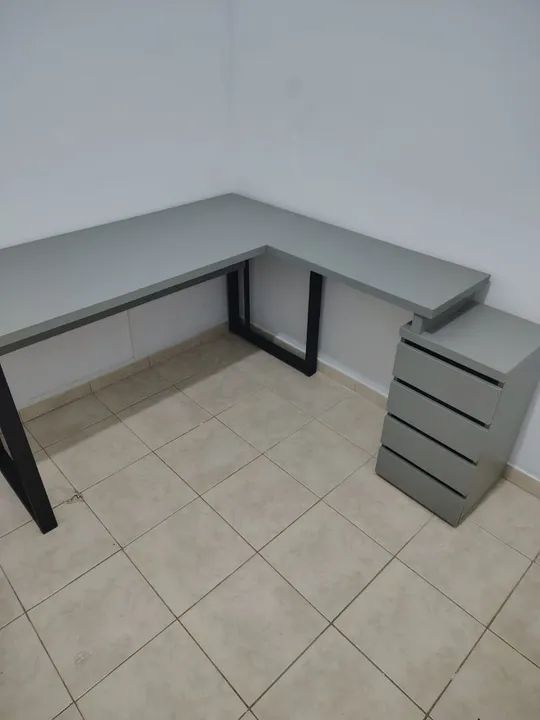 Mesa L Verti + Gaveteiro  - Foto 2