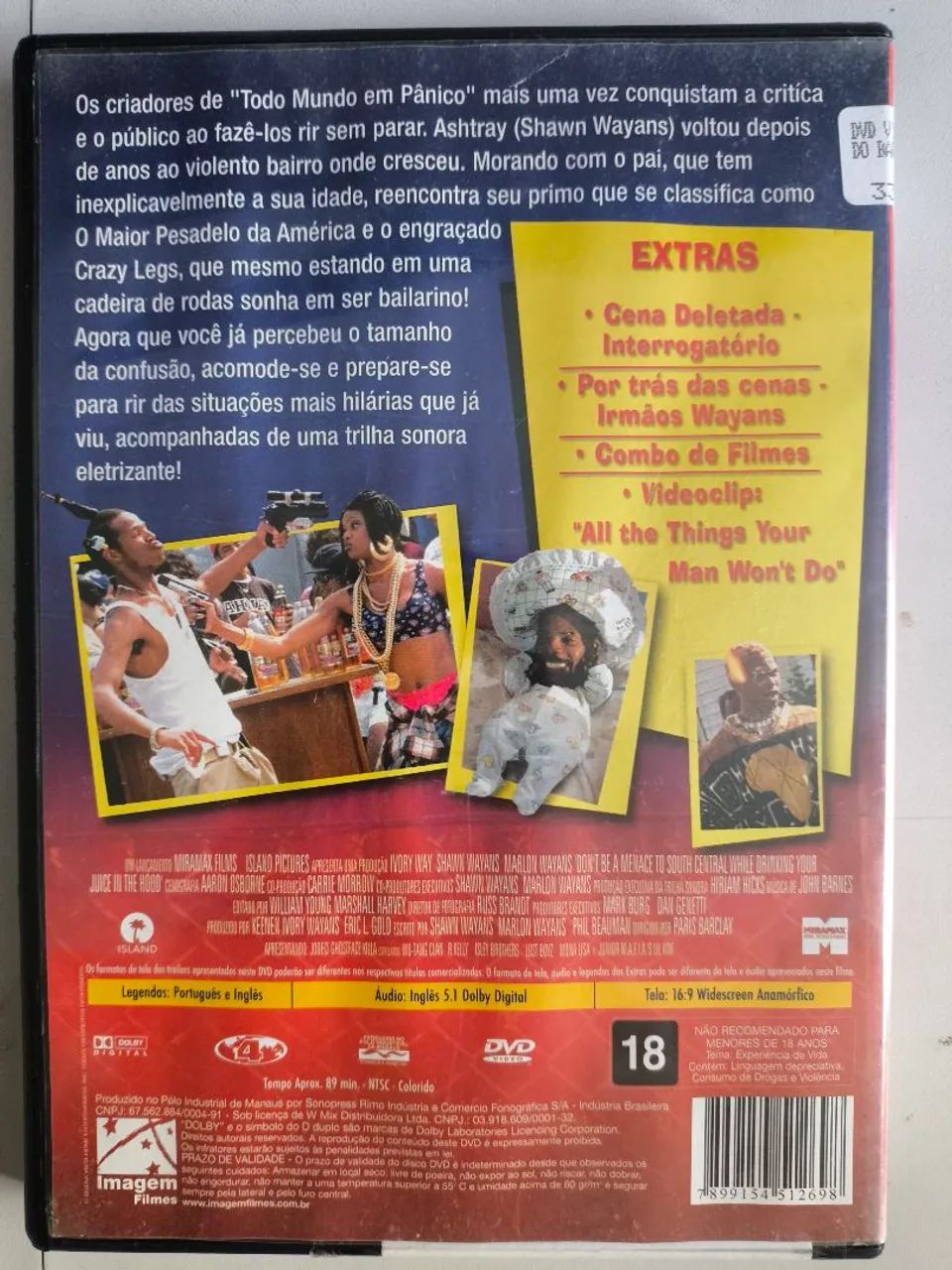 Dvd Vizinhança do Barulho  - Foto 2