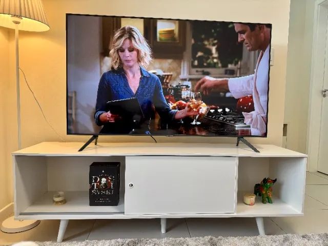Rack para TV - 1,60 cm de comprimento branco - Foto 3