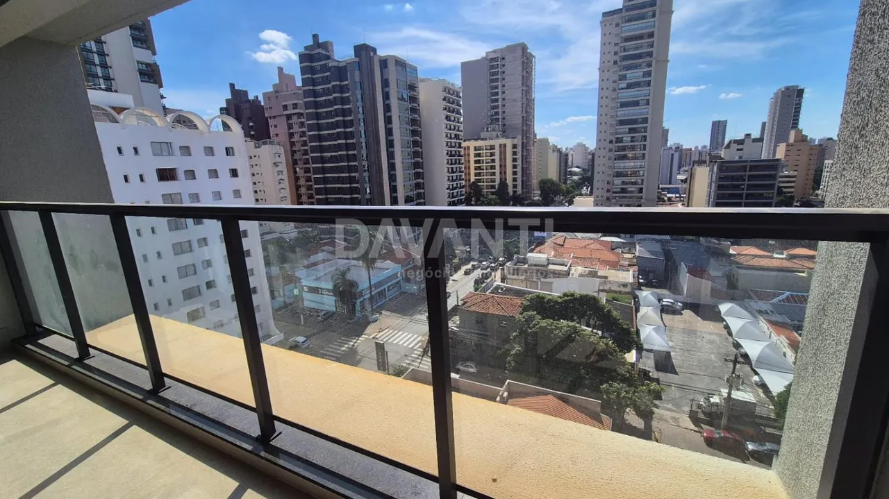Studio para locação no Cambuí em Campinas na Davanti Imóveis.